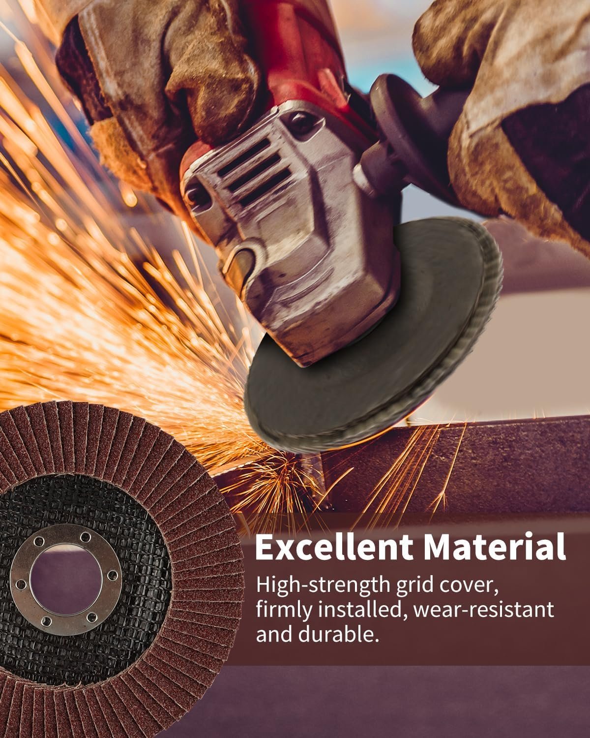 Flap Discs 4 Inch (100 mm) #100 Grit