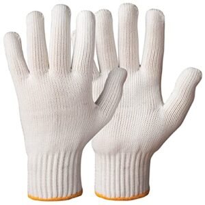 Unisex Cotton Knitted Reusable Washable Knitted/Sewing Cotton Plain Winter/Normal Use Safety Hand Gloves