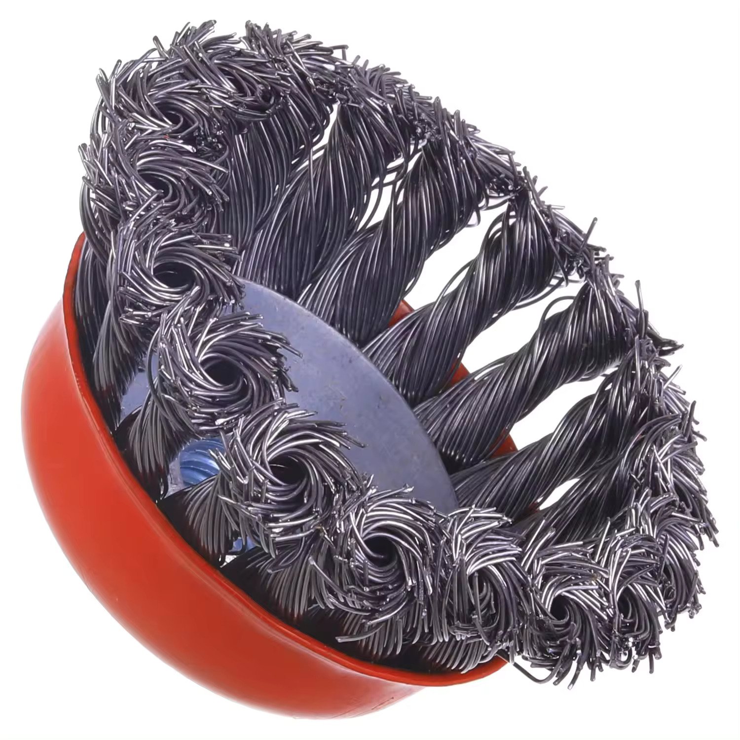 3 inch 75mmTwisted Wire Wheel Knotted Cup Brush
