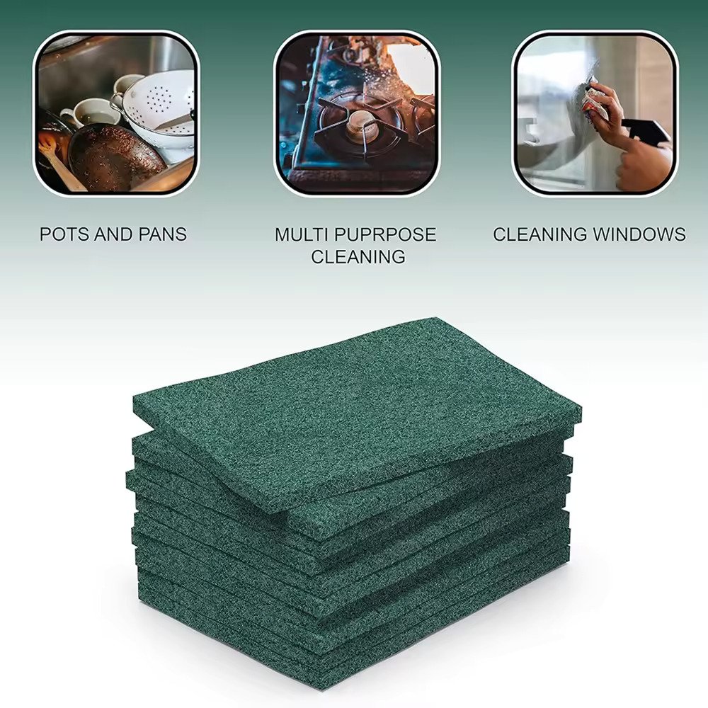 Eco-Friendly Kitchen Scrub Pads - Multipurpose Dish Wash Scrubber