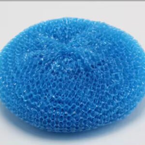 Round Nylon Scrubber - Non-Scratch Plastic Mesh Scourer