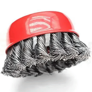 3 inch 75mmTwisted Wire Wheel Knotted Cup Brush