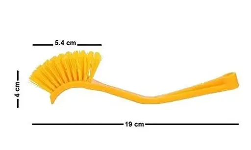 Multipurpose Cleaning Brush - Sturdy Polypropylene Polyester Material (Multicolor)