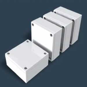 PVC Square Junction Box (4 Inch x 4 Inch x 1.75 Inch)