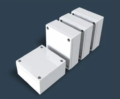 PVC Square Junction Box (4 Inch x 4 Inch x 1.75 Inch)
