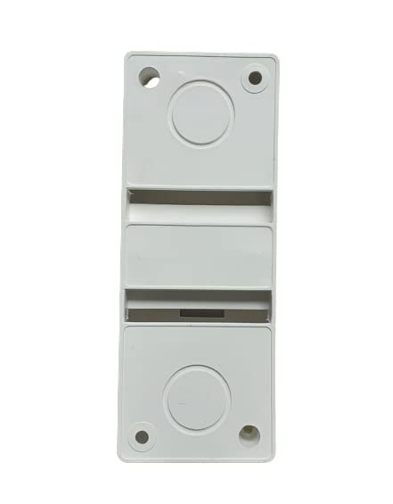 MCB Box PVC –1 & 2 Pole Miniature Circuit Box (Pack of 2)