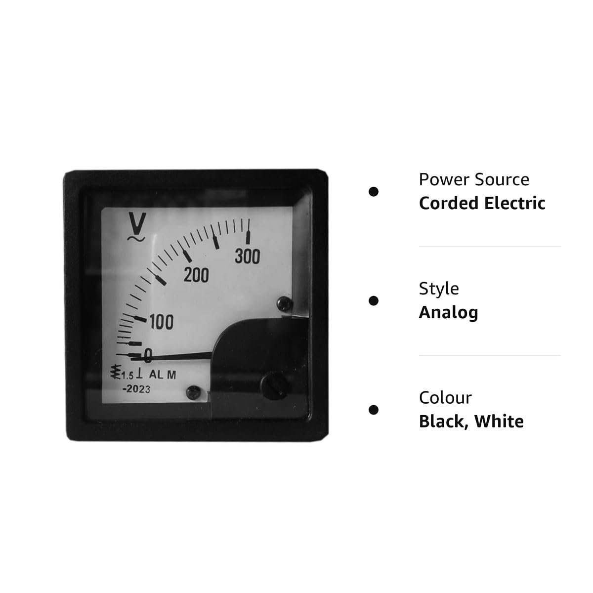 72mm Analog AC Voltmeter 0-300V