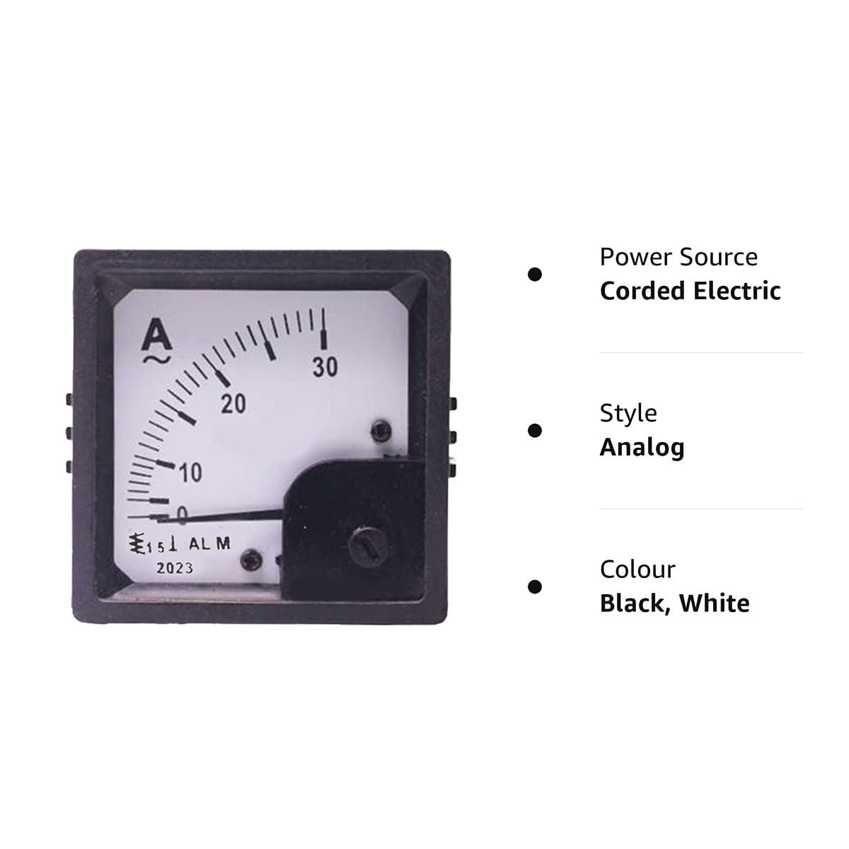72mm Analog Ampere Meter (0-30A)