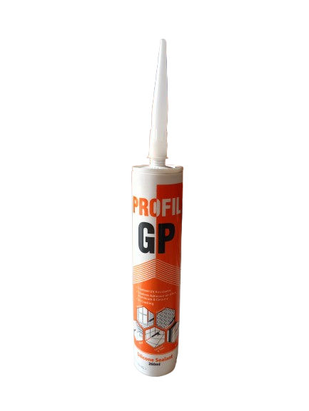 General Purpose GP Silicone Sealant (White), [1 CARTRIDGE = 260 ml]