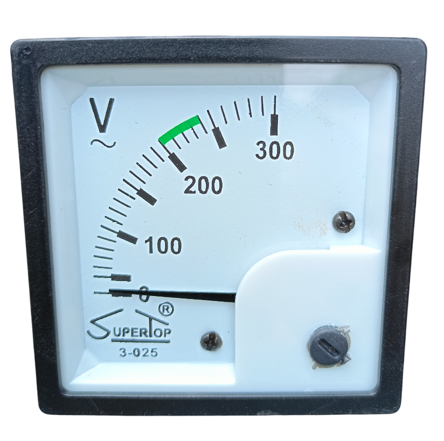 72mm Analog AC Voltmeter 0-300V