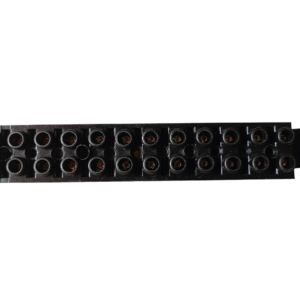 6A 12 Way Bakelite Connector Strip Double Row Barrier Terminal Bakelite Connector