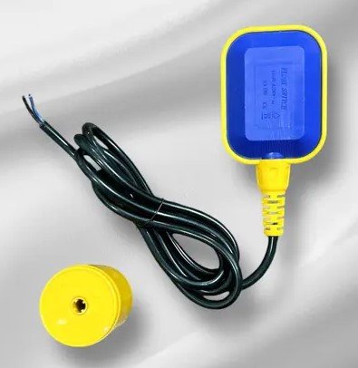Float Switch Water Level Sensor for Water Tank | 250V IP68 Waterproof Float Switch with 2 Meter Wire | NO/NC Auto Cut Off Float Valve(Pack of 1)